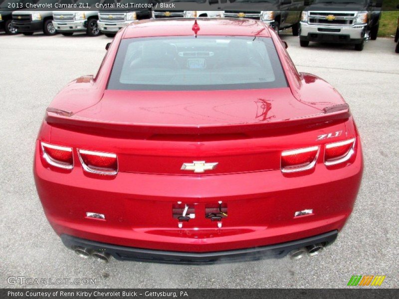 Crystal Red Tintcoat / Black 2013 Chevrolet Camaro ZL1