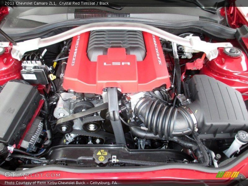 2013 Camaro ZL1 Engine - 6.2 Liter Eaton Supercharged OHV 16-Valve LSA V8