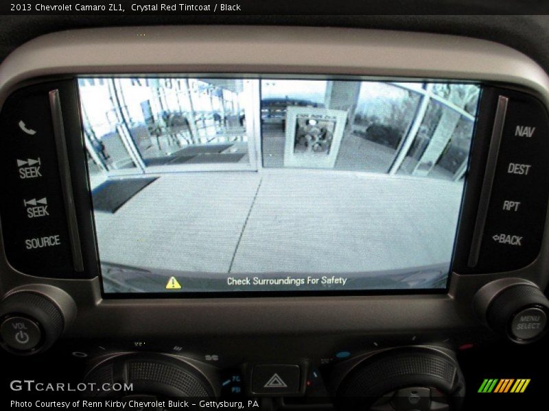 Crystal Red Tintcoat / Black 2013 Chevrolet Camaro ZL1