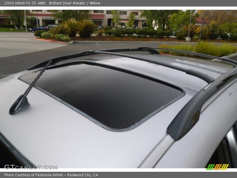 Sunroof of 2004 FX 35 AWD