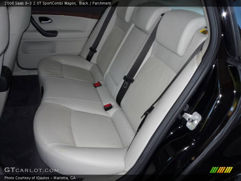 Black / Parchment 2006 Saab 9-3 2.0T SportCombi Wagon
