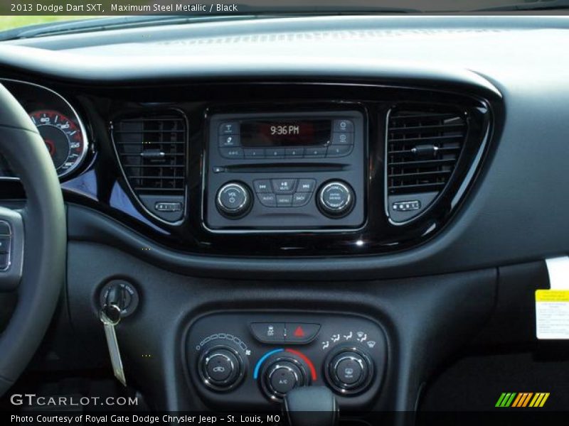 Maximum Steel Metallic / Black 2013 Dodge Dart SXT