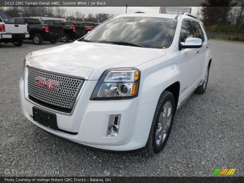 Summit White / Jet Black 2013 GMC Terrain Denali AWD