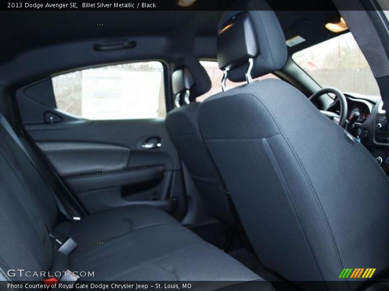 Billet Silver Metallic / Black 2013 Dodge Avenger SE