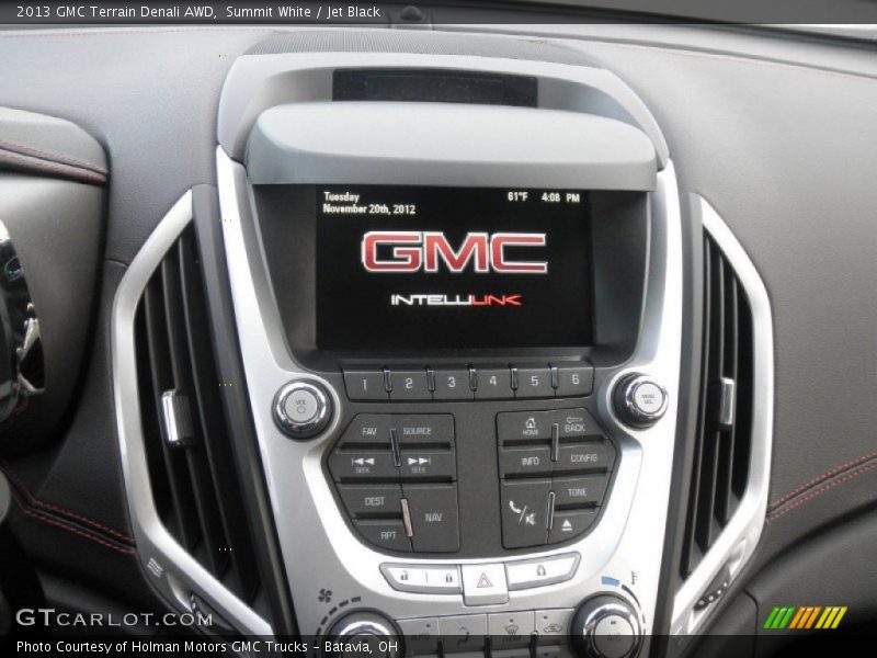 Summit White / Jet Black 2013 GMC Terrain Denali AWD