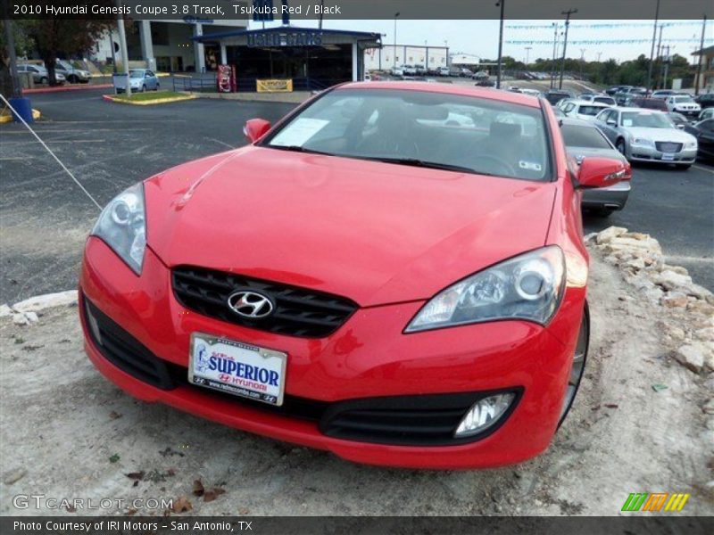 Tsukuba Red / Black 2010 Hyundai Genesis Coupe 3.8 Track