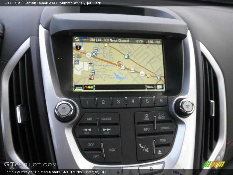 Summit White / Jet Black 2013 GMC Terrain Denali AWD