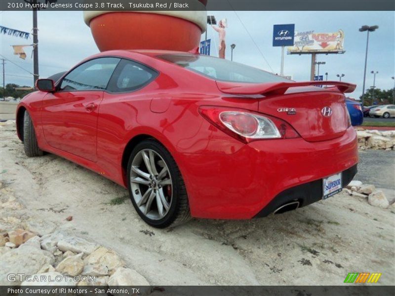 Tsukuba Red / Black 2010 Hyundai Genesis Coupe 3.8 Track