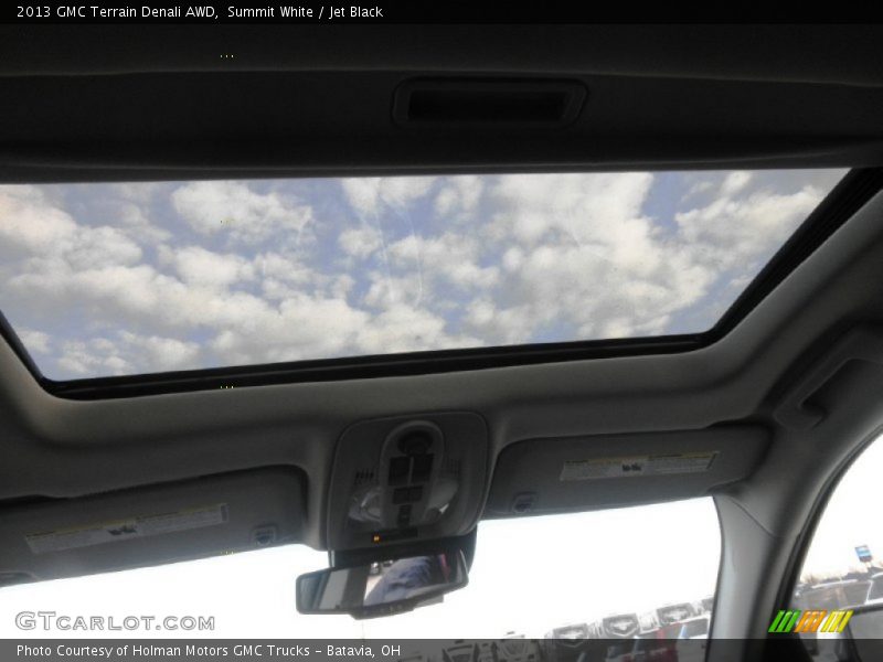 Summit White / Jet Black 2013 GMC Terrain Denali AWD