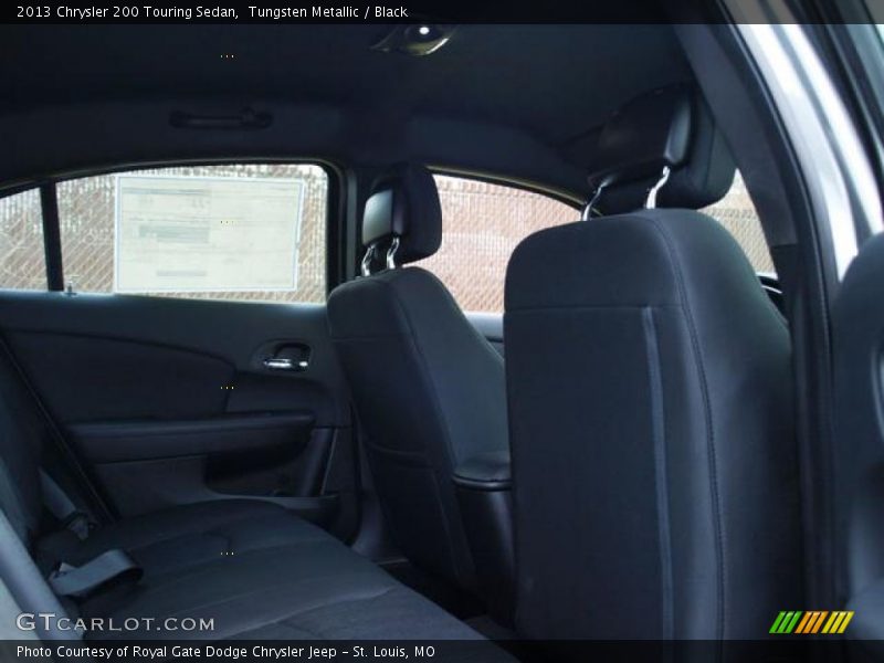 Tungsten Metallic / Black 2013 Chrysler 200 Touring Sedan