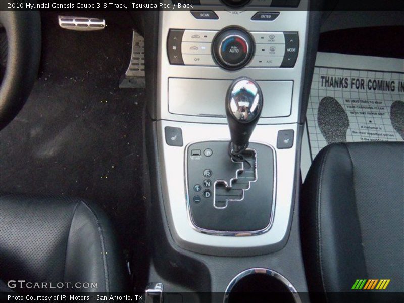  2010 Genesis Coupe 3.8 Track 6 Speed Shiftronic Automatic Shifter