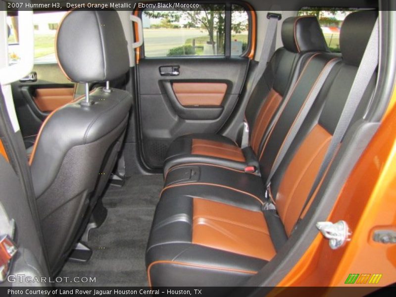 Rear Seat of 2007 H3 
