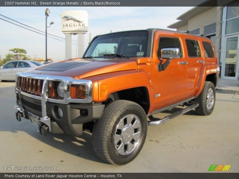 Front 3/4 View of 2007 H3 