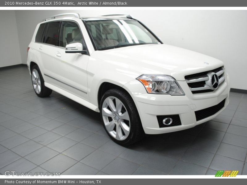 Arctic White / Almond/Black 2010 Mercedes-Benz GLK 350 4Matic