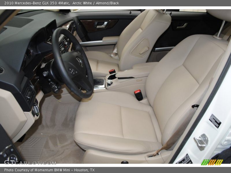 Arctic White / Almond/Black 2010 Mercedes-Benz GLK 350 4Matic