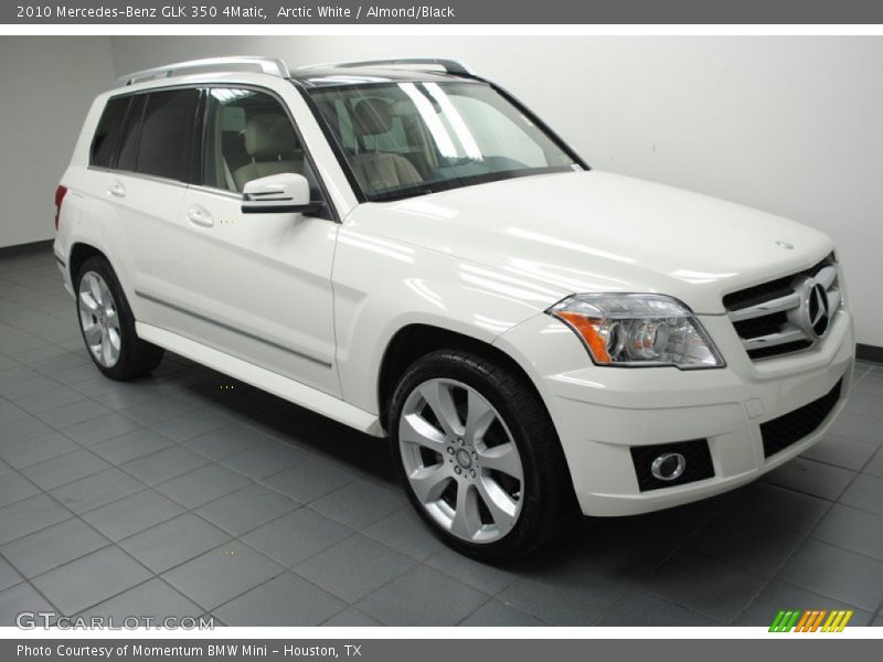 Arctic White / Almond/Black 2010 Mercedes-Benz GLK 350 4Matic