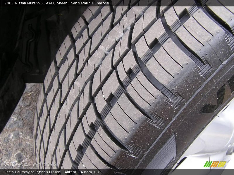 Sheer Silver Metallic / Charcoal 2003 Nissan Murano SE AWD