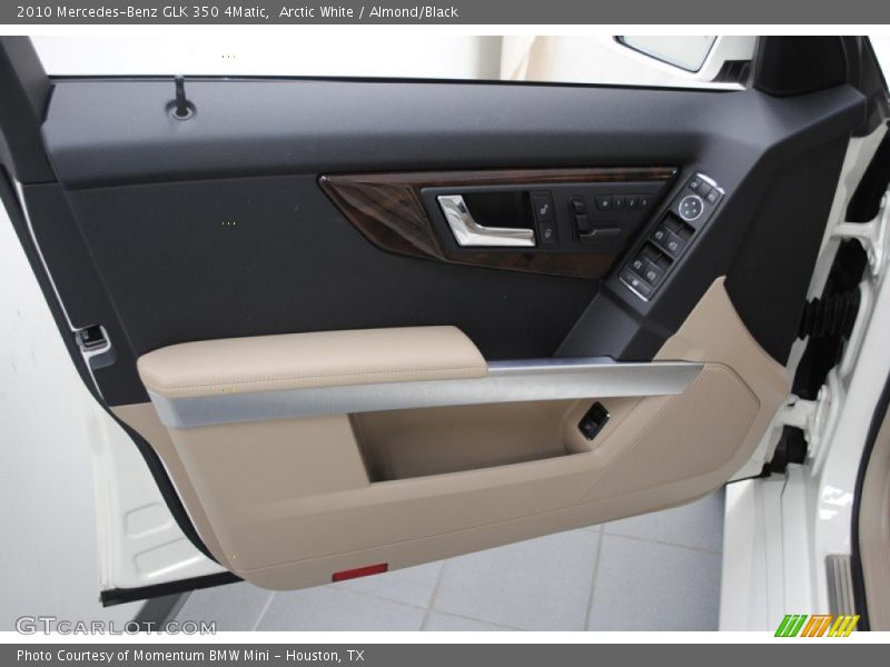 Arctic White / Almond/Black 2010 Mercedes-Benz GLK 350 4Matic