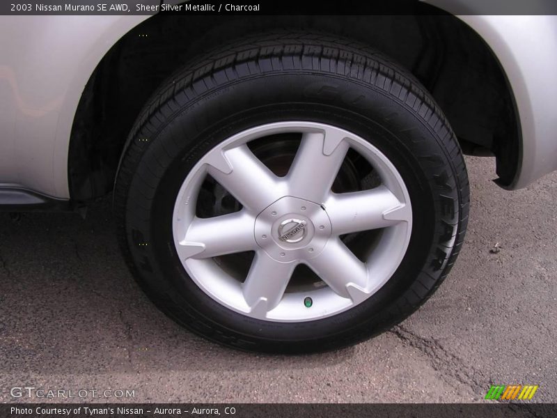 Sheer Silver Metallic / Charcoal 2003 Nissan Murano SE AWD