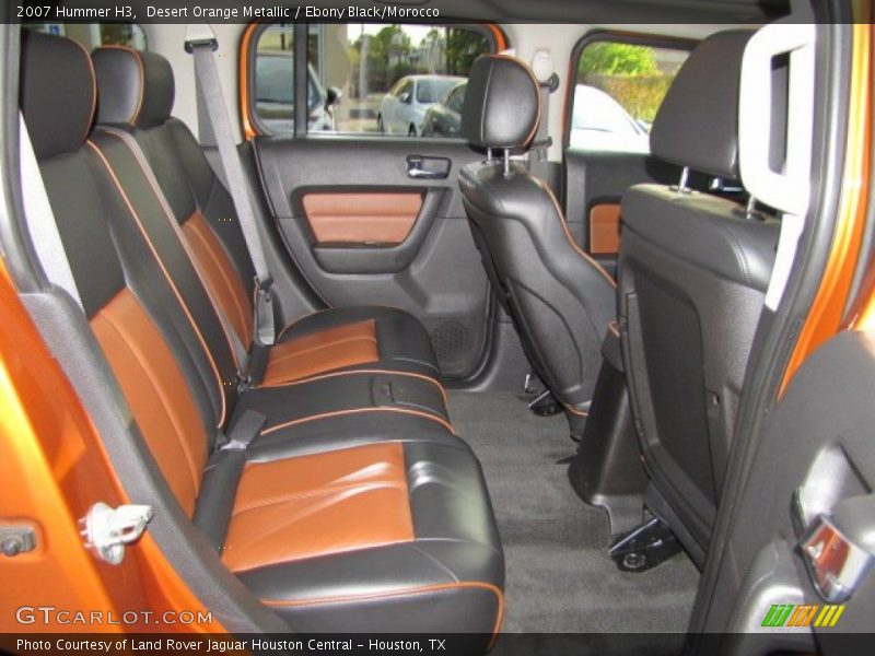 Rear Seat of 2007 H3 