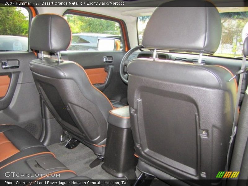Desert Orange Metallic / Ebony Black/Morocco 2007 Hummer H3