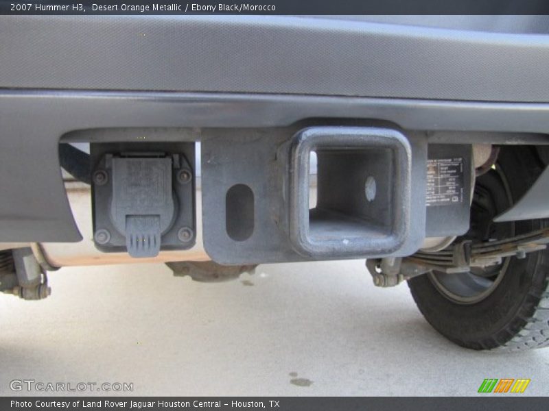 Desert Orange Metallic / Ebony Black/Morocco 2007 Hummer H3