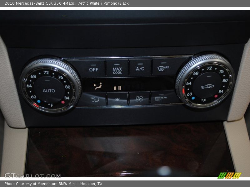 Arctic White / Almond/Black 2010 Mercedes-Benz GLK 350 4Matic