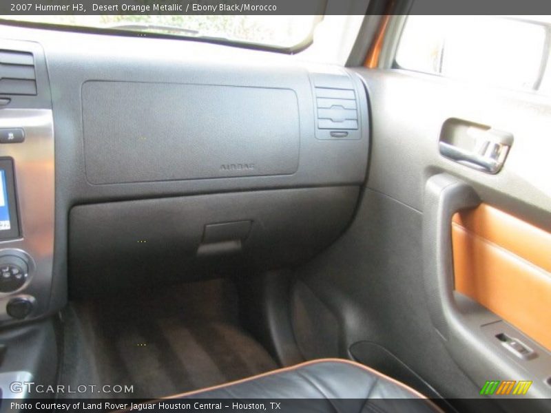 Desert Orange Metallic / Ebony Black/Morocco 2007 Hummer H3