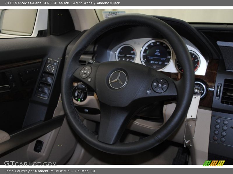 Arctic White / Almond/Black 2010 Mercedes-Benz GLK 350 4Matic