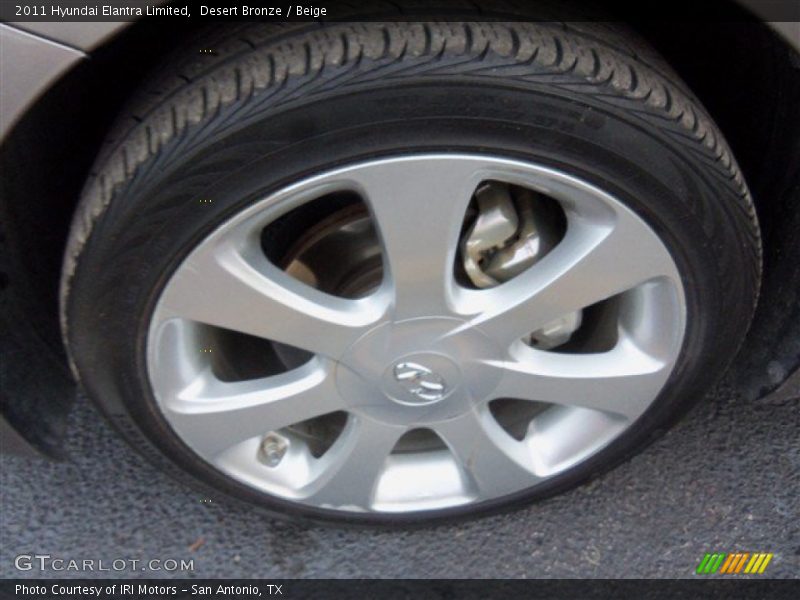Desert Bronze / Beige 2011 Hyundai Elantra Limited