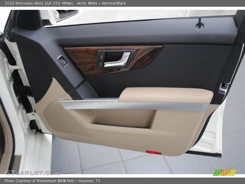 Arctic White / Almond/Black 2010 Mercedes-Benz GLK 350 4Matic