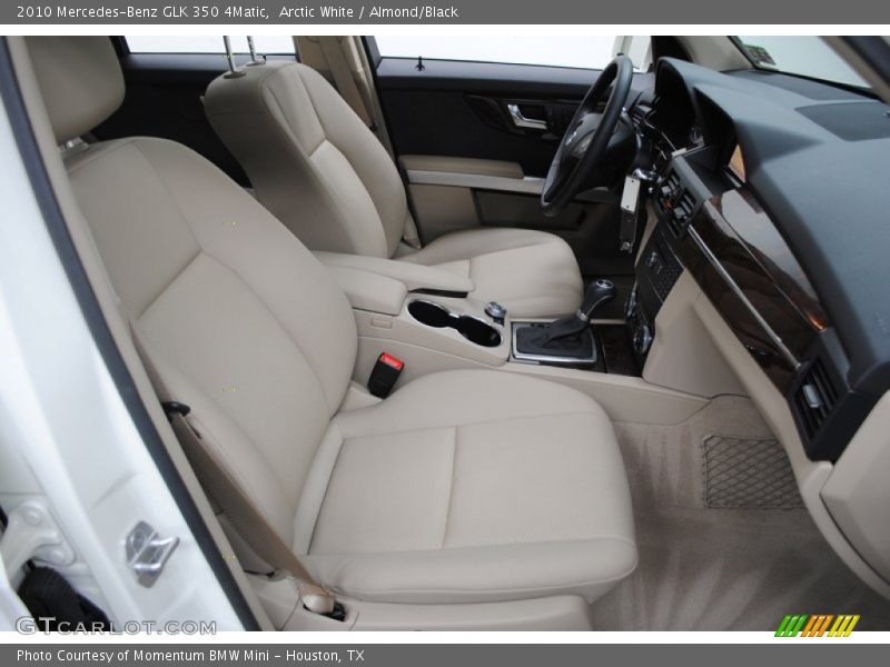 Arctic White / Almond/Black 2010 Mercedes-Benz GLK 350 4Matic