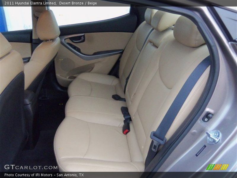 Desert Bronze / Beige 2011 Hyundai Elantra Limited