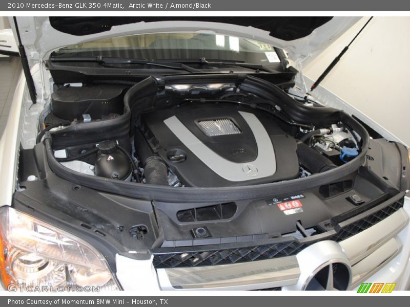 Arctic White / Almond/Black 2010 Mercedes-Benz GLK 350 4Matic