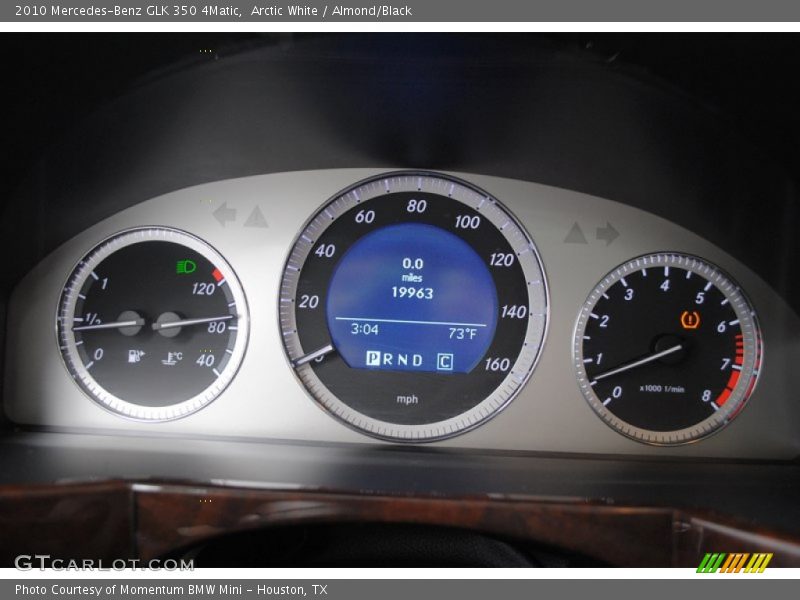 Arctic White / Almond/Black 2010 Mercedes-Benz GLK 350 4Matic