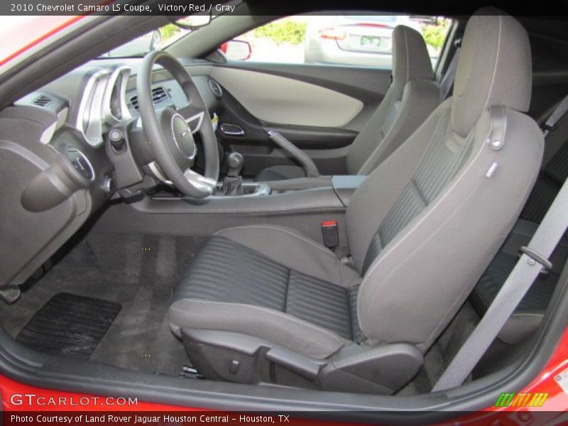 Victory Red / Gray 2010 Chevrolet Camaro LS Coupe