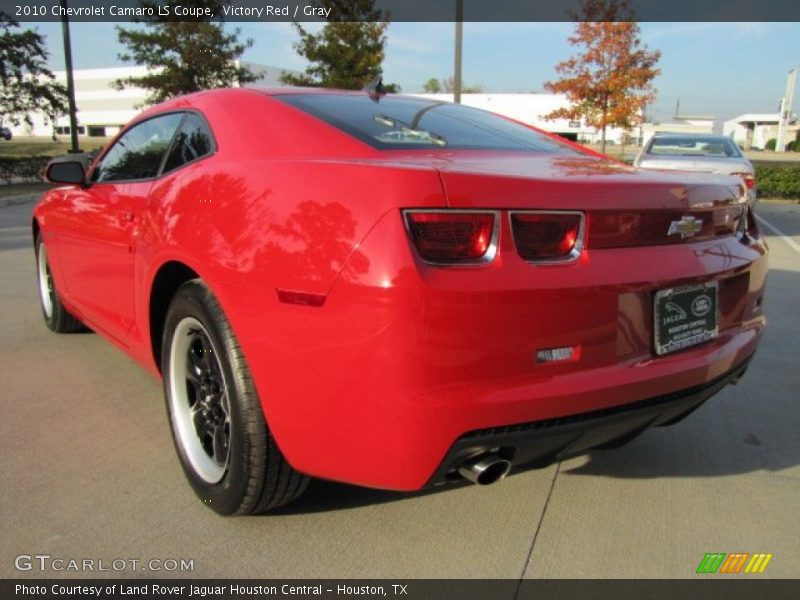 Victory Red / Gray 2010 Chevrolet Camaro LS Coupe