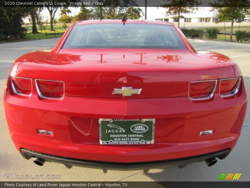 Victory Red / Gray 2010 Chevrolet Camaro LS Coupe