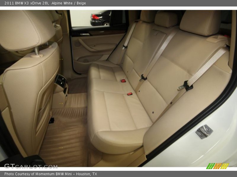Alpine White / Beige 2011 BMW X3 xDrive 28i