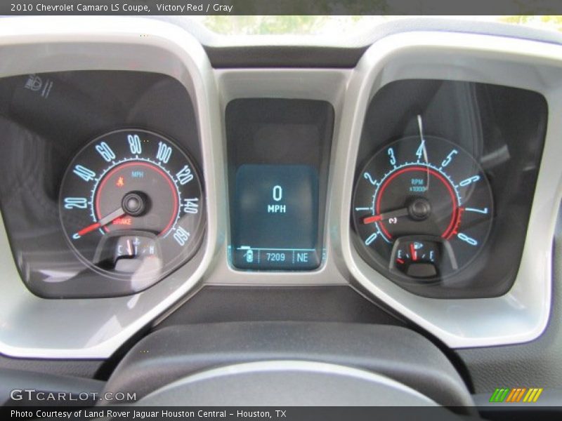 Victory Red / Gray 2010 Chevrolet Camaro LS Coupe
