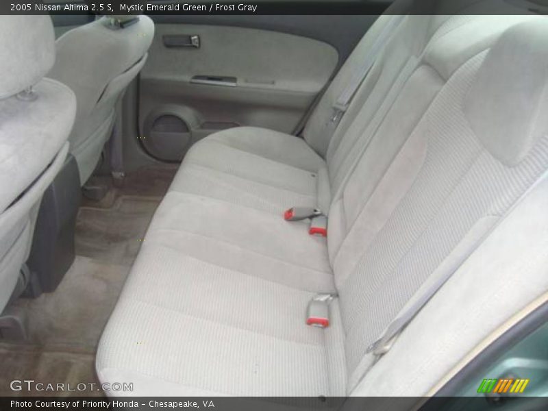 Mystic Emerald Green / Frost Gray 2005 Nissan Altima 2.5 S