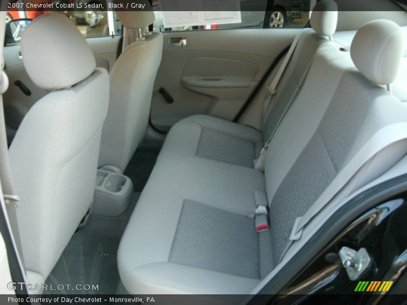 Black / Gray 2007 Chevrolet Cobalt LS Sedan