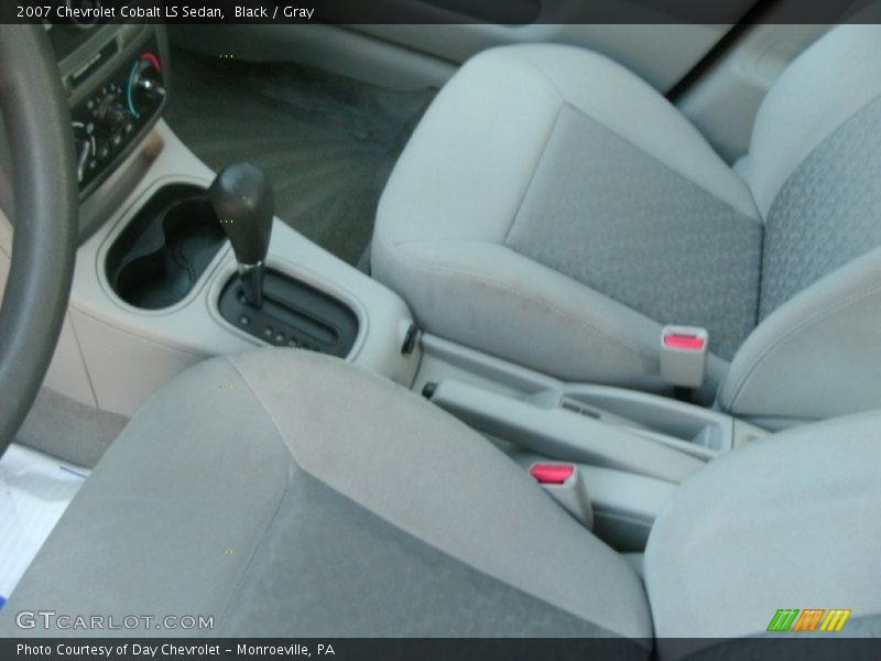 Black / Gray 2007 Chevrolet Cobalt LS Sedan