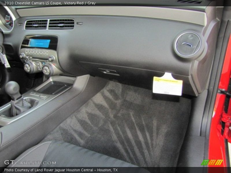 Victory Red / Gray 2010 Chevrolet Camaro LS Coupe