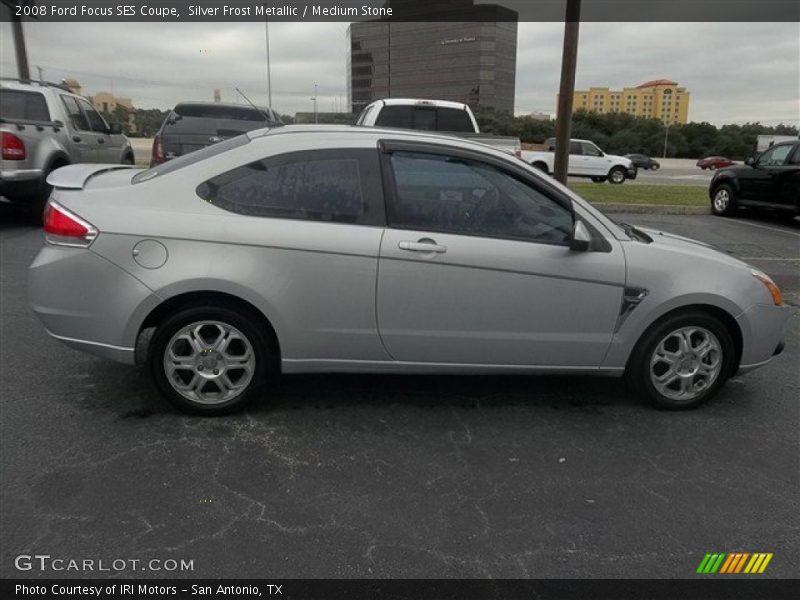 Silver Frost Metallic / Medium Stone 2008 Ford Focus SES Coupe