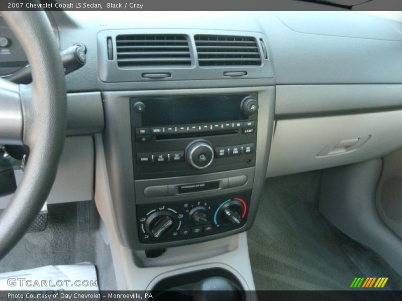 Black / Gray 2007 Chevrolet Cobalt LS Sedan