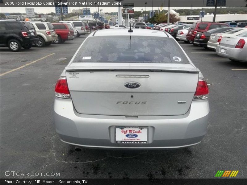 Silver Frost Metallic / Medium Stone 2008 Ford Focus SES Coupe