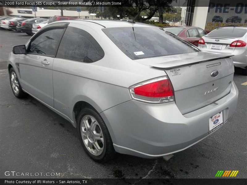 Silver Frost Metallic / Medium Stone 2008 Ford Focus SES Coupe