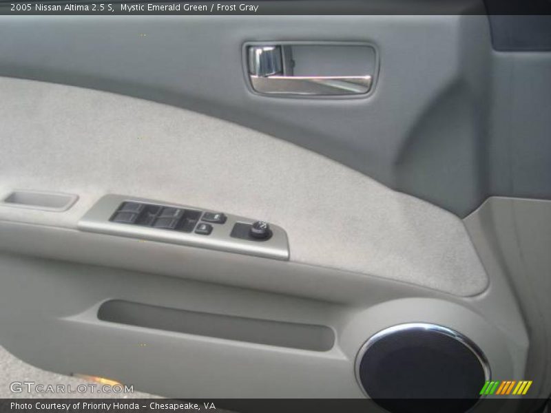 Mystic Emerald Green / Frost Gray 2005 Nissan Altima 2.5 S