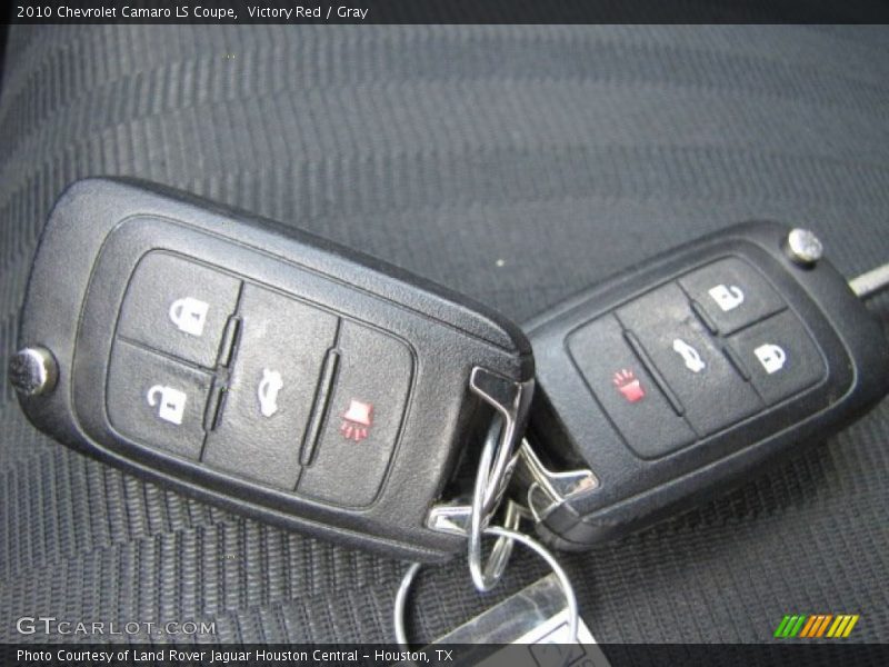 Victory Red / Gray 2010 Chevrolet Camaro LS Coupe